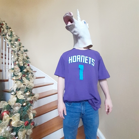 NBA Charlotte Hornets Lance Stephenson T Shirt 2XL - Picture 2 of 8